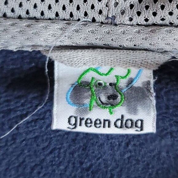 Greendog Boys Hoodie Blue Navy Size 6 Sweatshirt Full Zip Pockets Long Sleeve - Picture 6 of 7